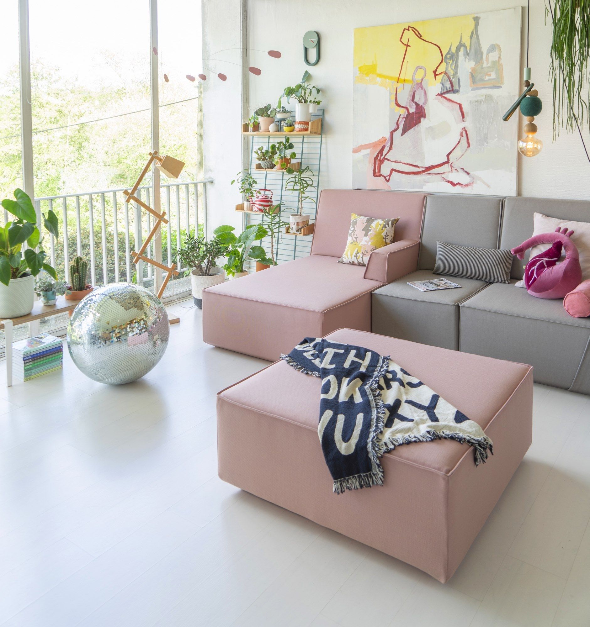 3-местный модульный тканевый диван Cubit by Mymito ARCH-00051353 - Вид №27