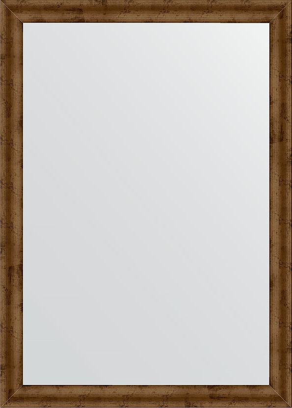 BY 0630 Зеркало в багетной раме - красная бронза 37 mm EVOFORM Definite