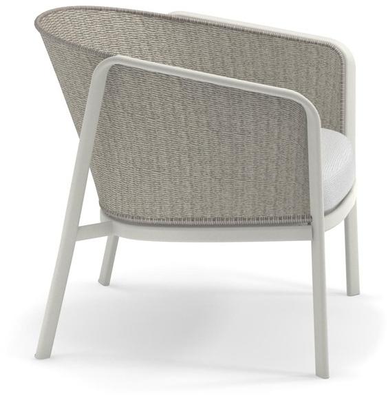 emu Кресло для отдыха из алюминия и плетеной веревки Carousel 1216 - Вид №1