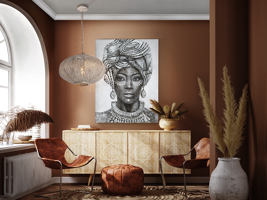 074625 Подвесной светильник 1L Ø43 Schuller India  - Вид №6