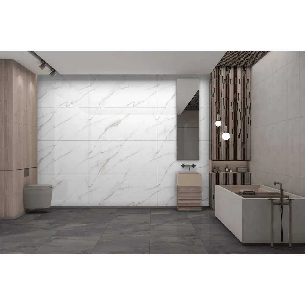 Керамогранит RC 5067 60x60x0.8 см 1.44 м² карвинг матовый цвет графит Santreyd RC506 STLM-2137021 - Вид №4