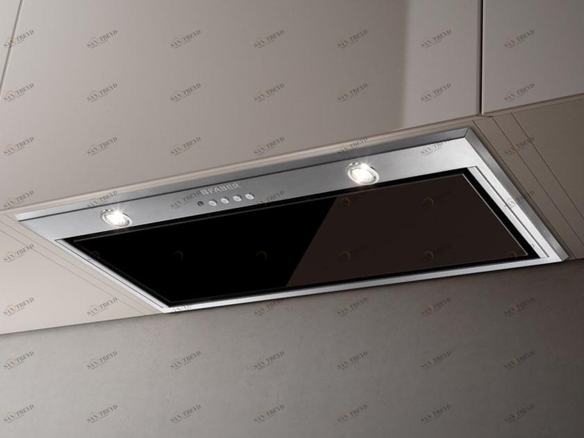 FABER Встроенная вытяжка из нержавеющей стали и стекла с классом всасывания по периметру c sun-id-1406917