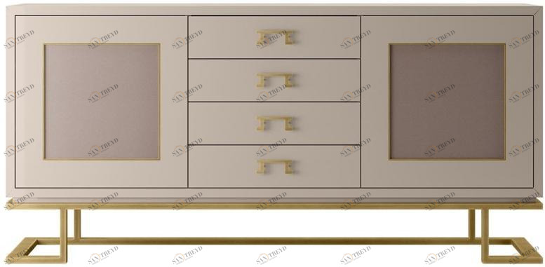 FRATO Буфет из лакированной древесины с распашными дверцами Naja Ffu280018aab 