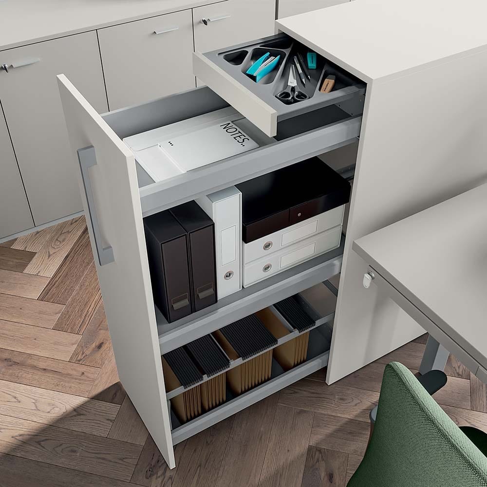 Рабочий стол с регулируемой высотой Quadrifoglio Group дизайн-офис ARCH-00036333 - Вид №8