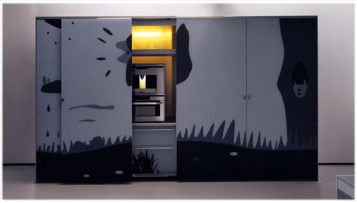 Кухня  VALCUCINE Artematica Vitrum Arte  - Вид №1