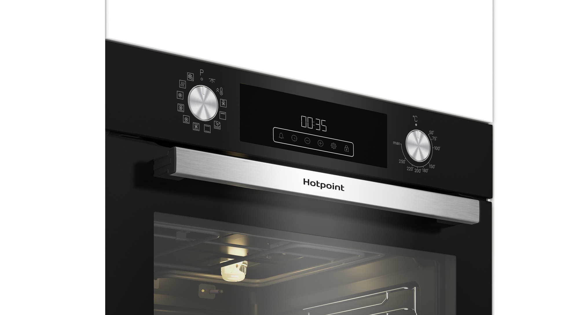 9241418 Электрический духовой шкаф Hotpoint HFE9 1231 JSH BL черный STDN-0060655 - Вид №3