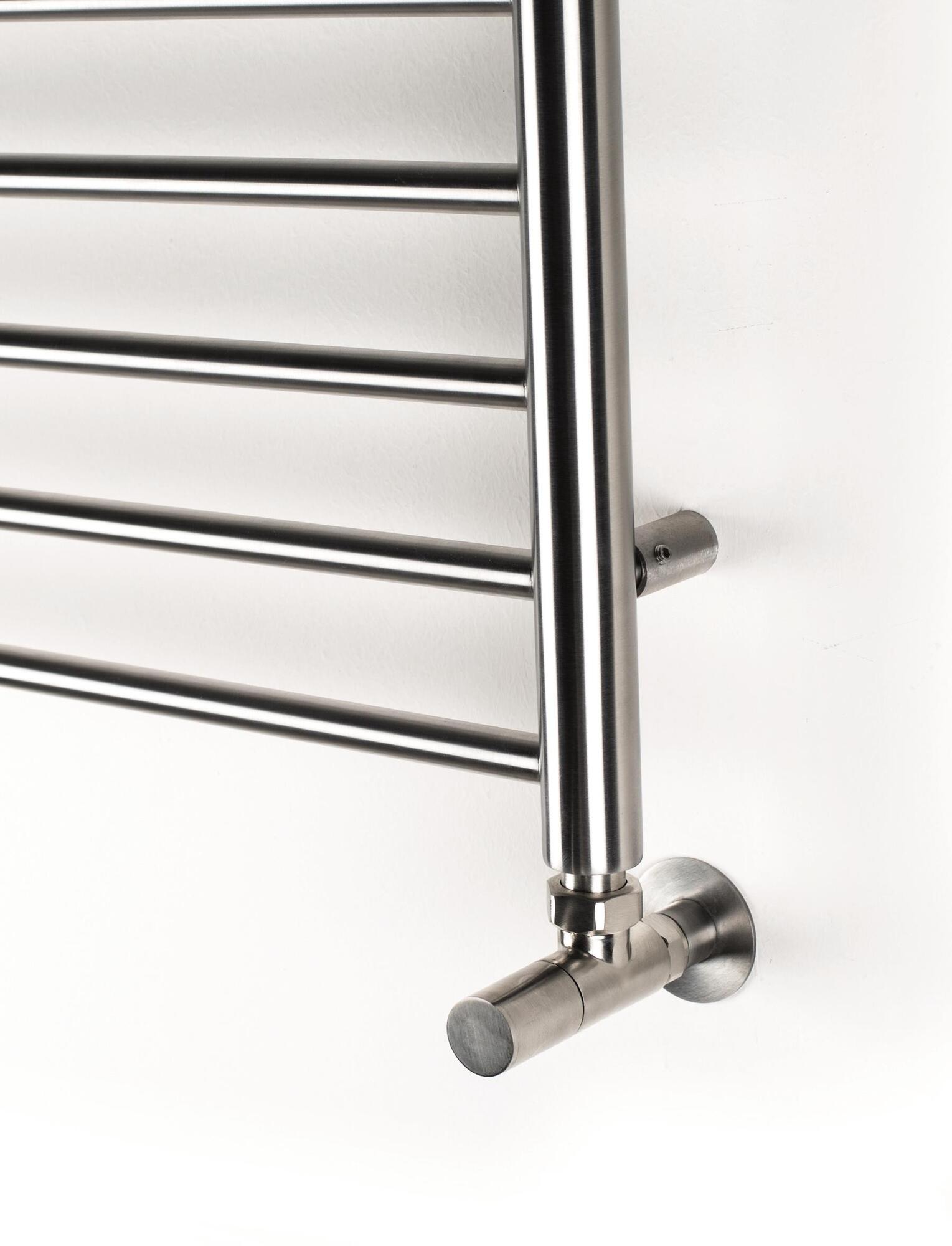 Полотенцесушитель Hammam ZENITH Stainless steel  комбинированный; электрический или водяной Сталь  - Вид №11