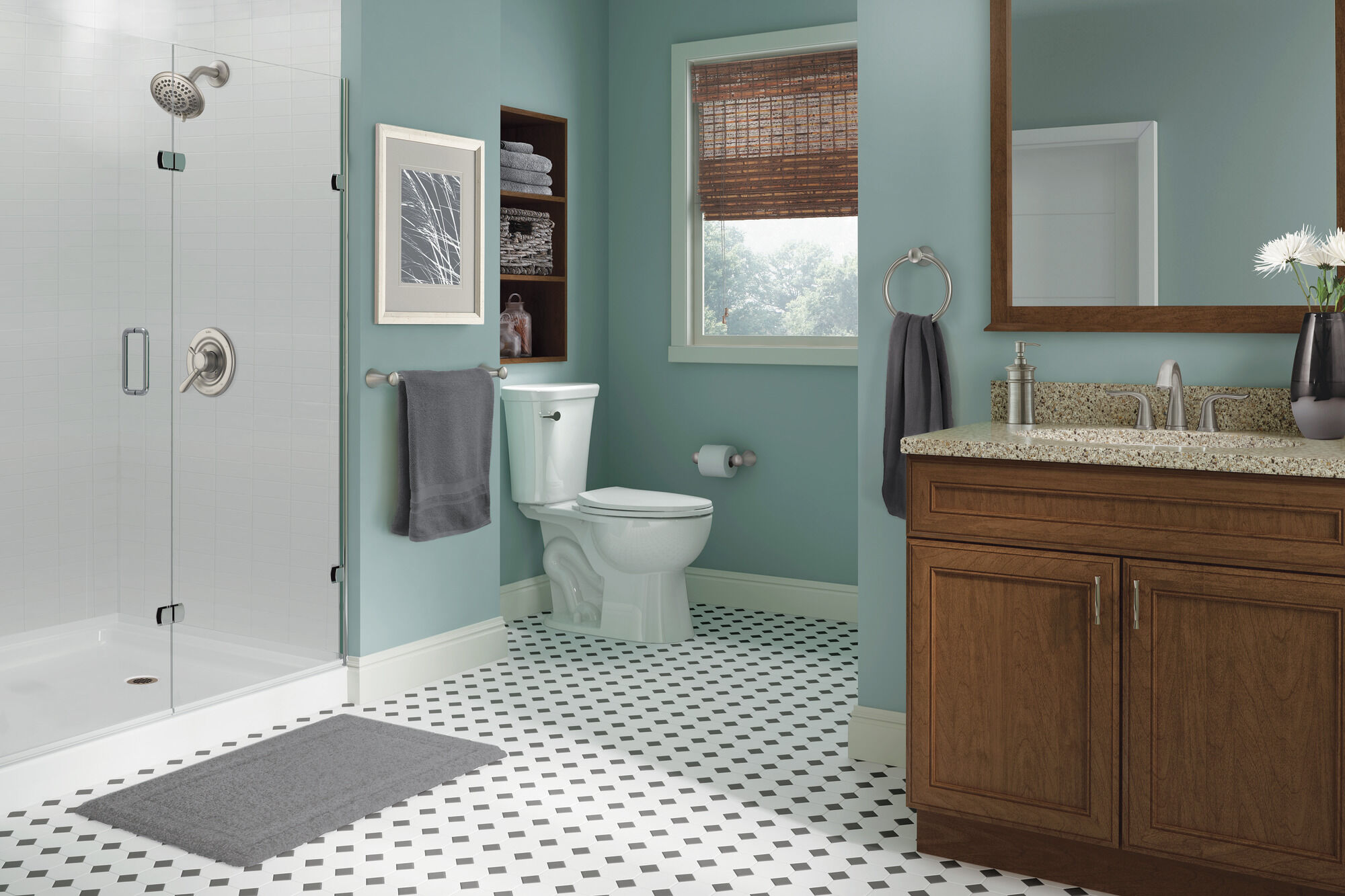 Душевой поддон 60 "x 32" - правый слив Delta Faucet 40094R - Вид №1