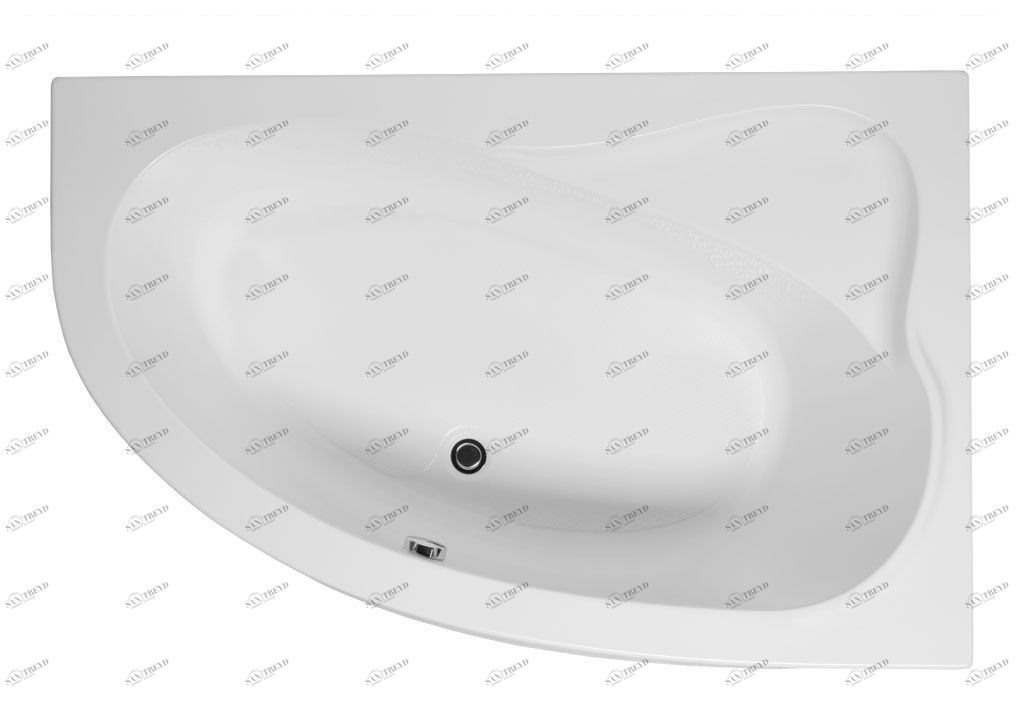 Акриловая ванна Aquanet Luna 155x100 R 00203999