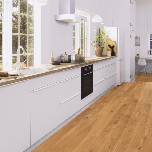 Массивная доска Boen Solid Plank Traditional Дуб Рустик (Гладкая) 800-2220х137 мм EICA4KWD - Вид №2