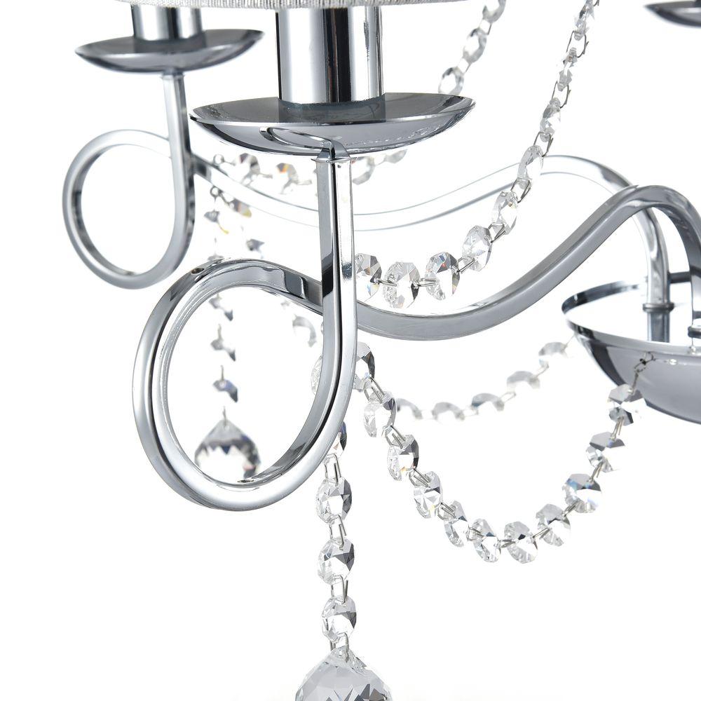 Подвесная люстра Freya Morel FR2907-PL-05-CH FREYA MOREL 186736 Серебро  - Вид №1