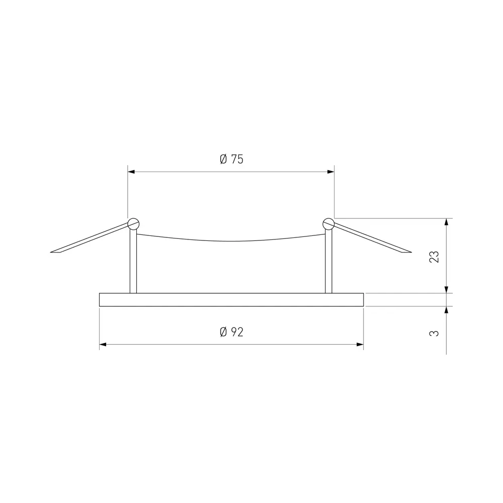 Точечный светильник Elektrostandard 1061 MR16 GU5.3 2 м2, цвет белый 82854662 STLM-2118544  - Вид №8