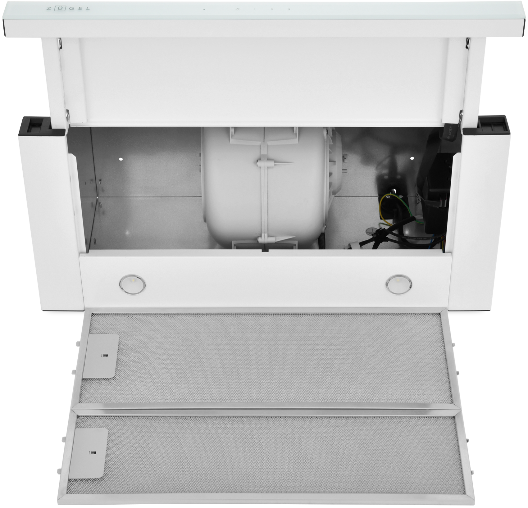 9175453 Вытяжка телескопическая ZUGEL ZHT652GW белый/белый STDN-0080159 - Вид №5