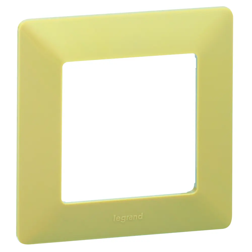 Рамка для розеток и выключателей Legrand VLN-L Лайм 1 пост цвет зеленый Valena Life STLM-2049664 - Вид №1