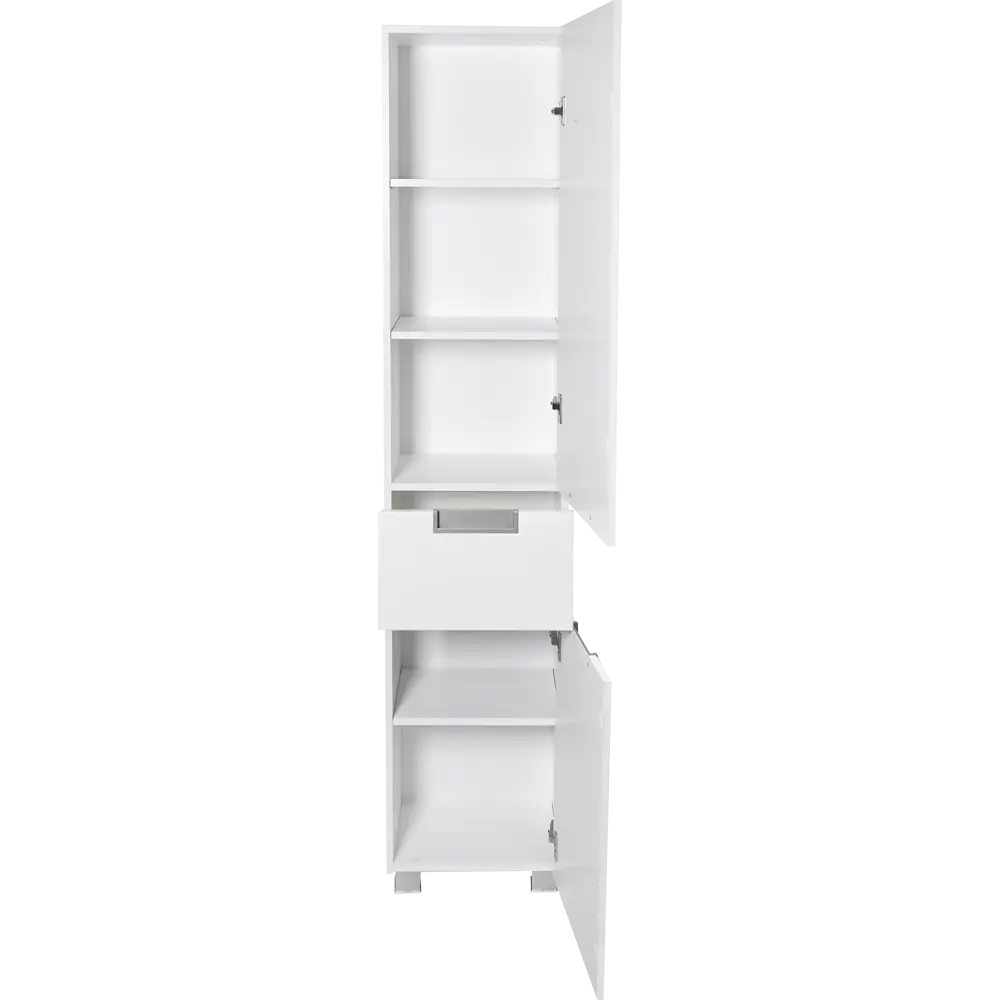 Пенал для ванной напольный Vigo Венто 40 см цвет белый STLM-2170241 - Вид №2