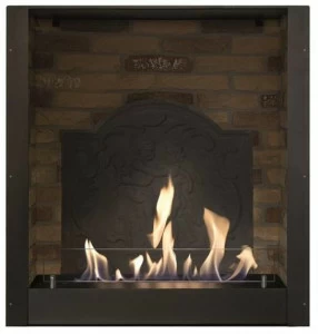 BRITISH FIRES Встроенный камин из других материалов на биоэтаноле без дымохода