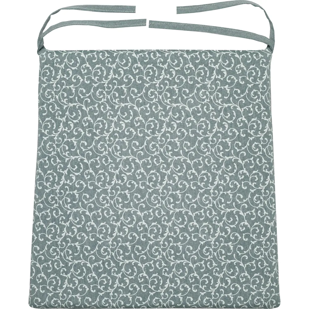 Сидушка завиток 40x35 см цвет бирюзовый GARDEN STLM-2051182