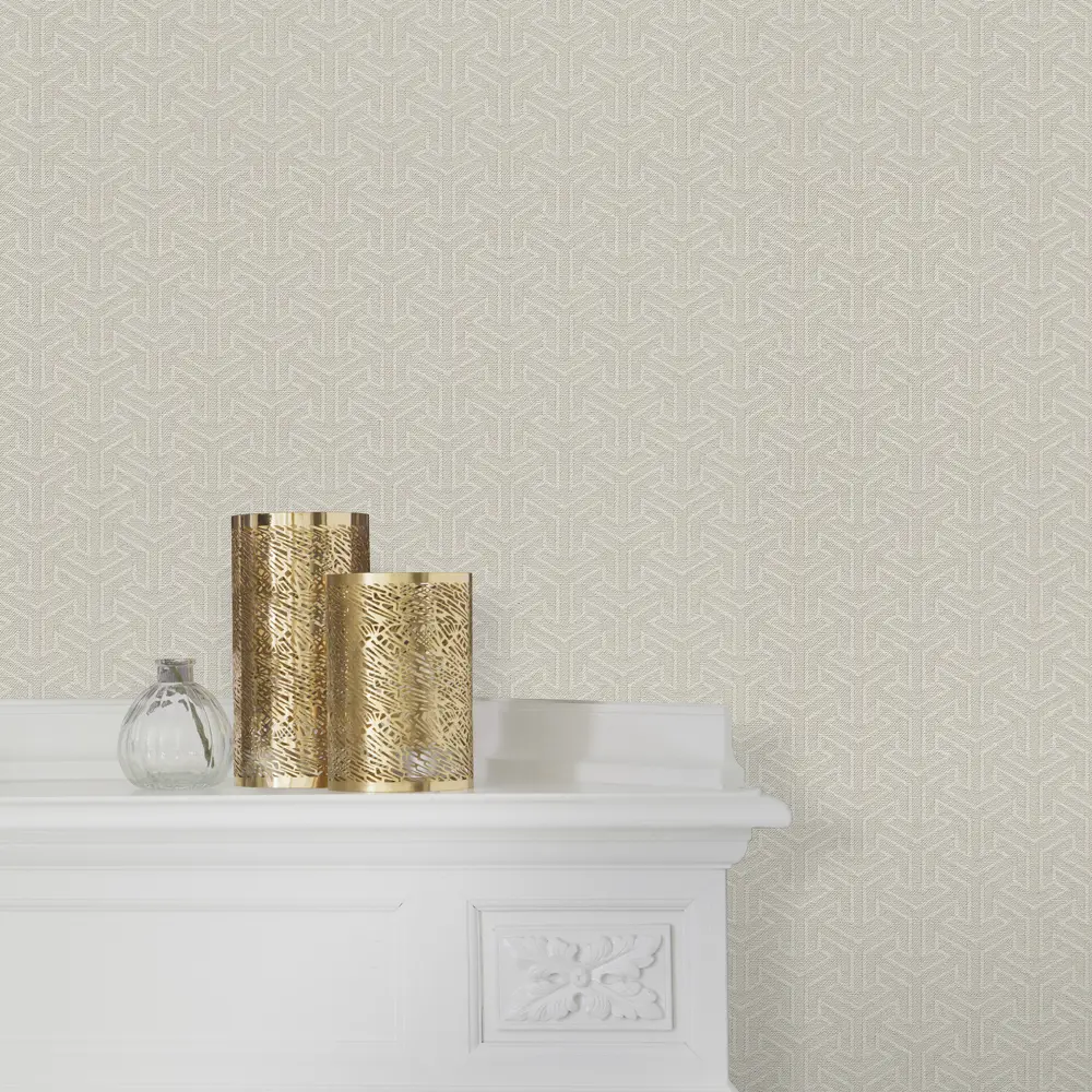 Обои флизелиновые Rasch 3D Selection бежевые 0.53 м 531923 STLM-2032560 - Вид №2