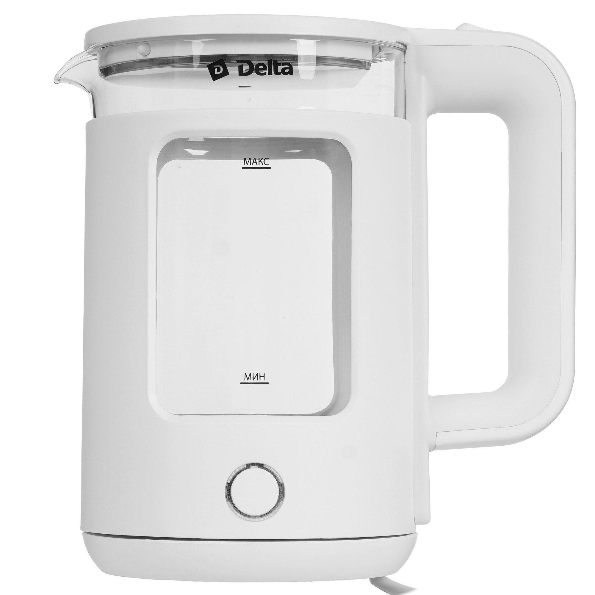 9050537 Электрочайник Delta DL-1112 белый STDN-0014982