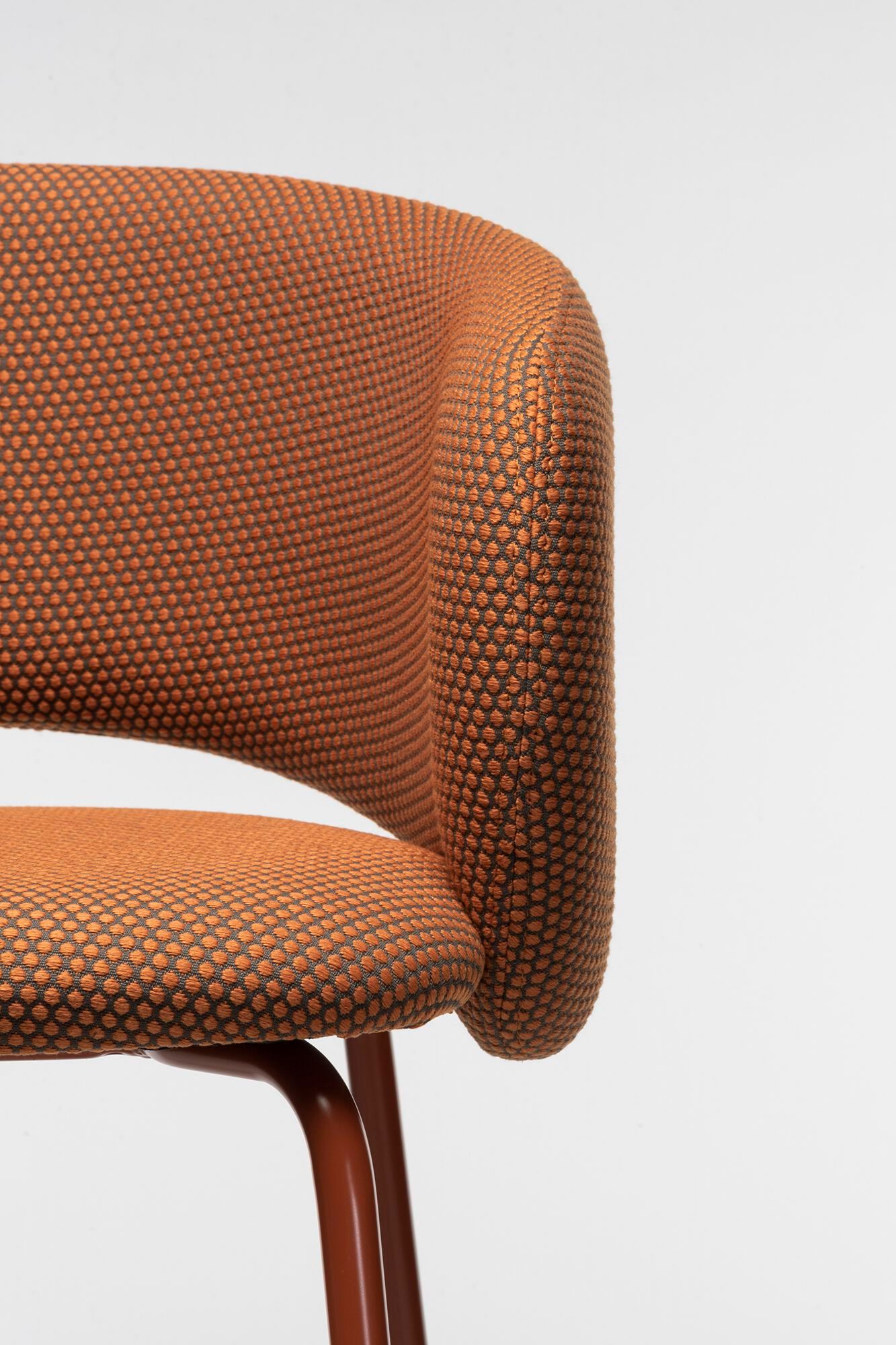 Высокий тканевый стул с подлокотниками и спинкой CHAIRS & MORE Bel ARCH-00083832 - Вид №18