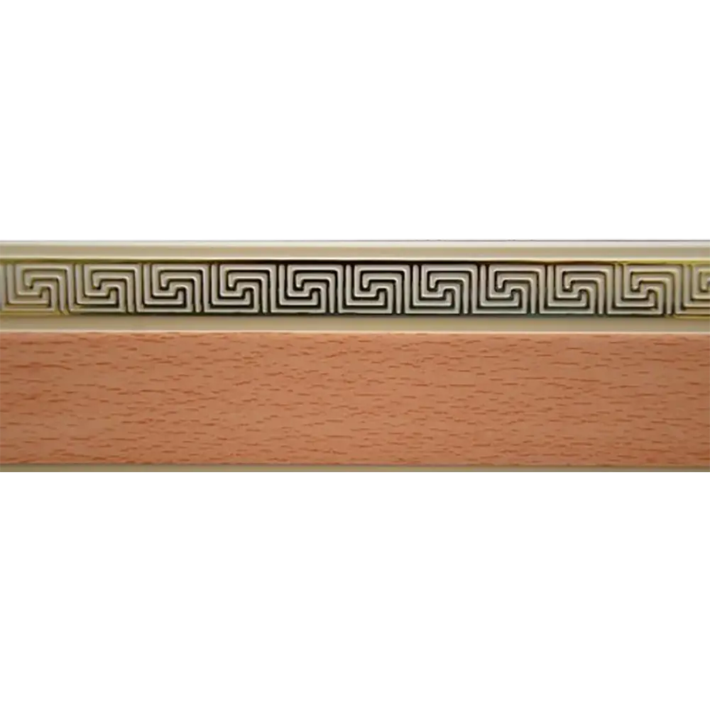 Бленда 1 м/п Греция 5 см пластик цвет ясный дуб DOMLEGRAND STLM-2014095