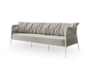 3-местный технический тканевый садовый диван