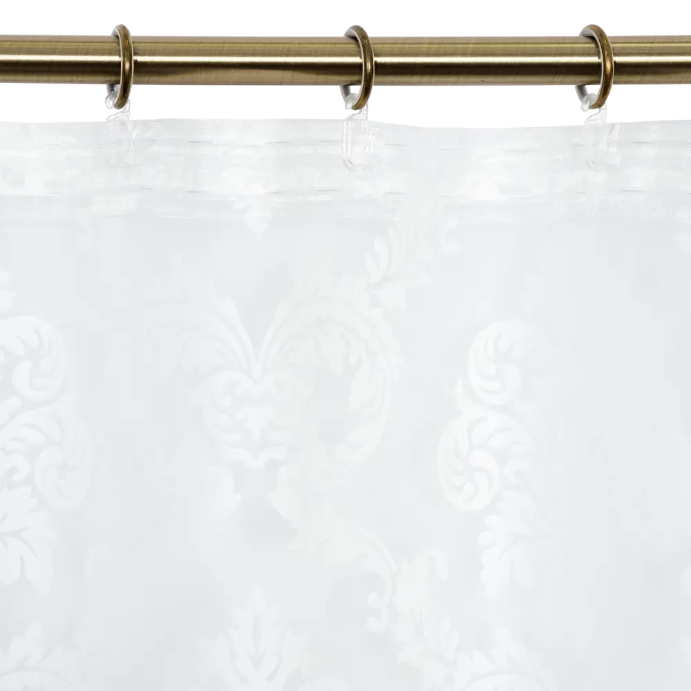 Тюль на ленте «Вензель» 250x280 см полиэстер вензель цвет экрю GARDEN STLM-2103822 - Вид №5