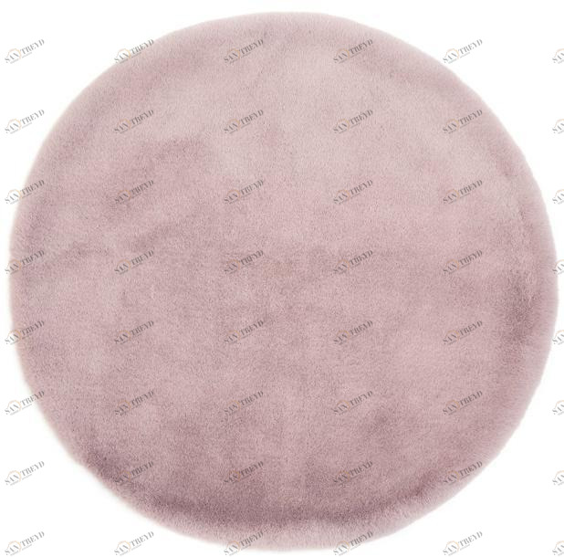 De Dimora Однотонный круглый коврик из полиэстера Atmosphere sun-id-1387475