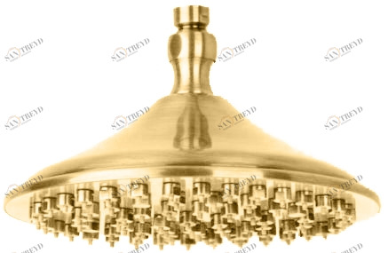 Верхний душ MIGLIORE Corsica ML.CSC-35.680.DO антикальций, золото, Ø 230 мм 