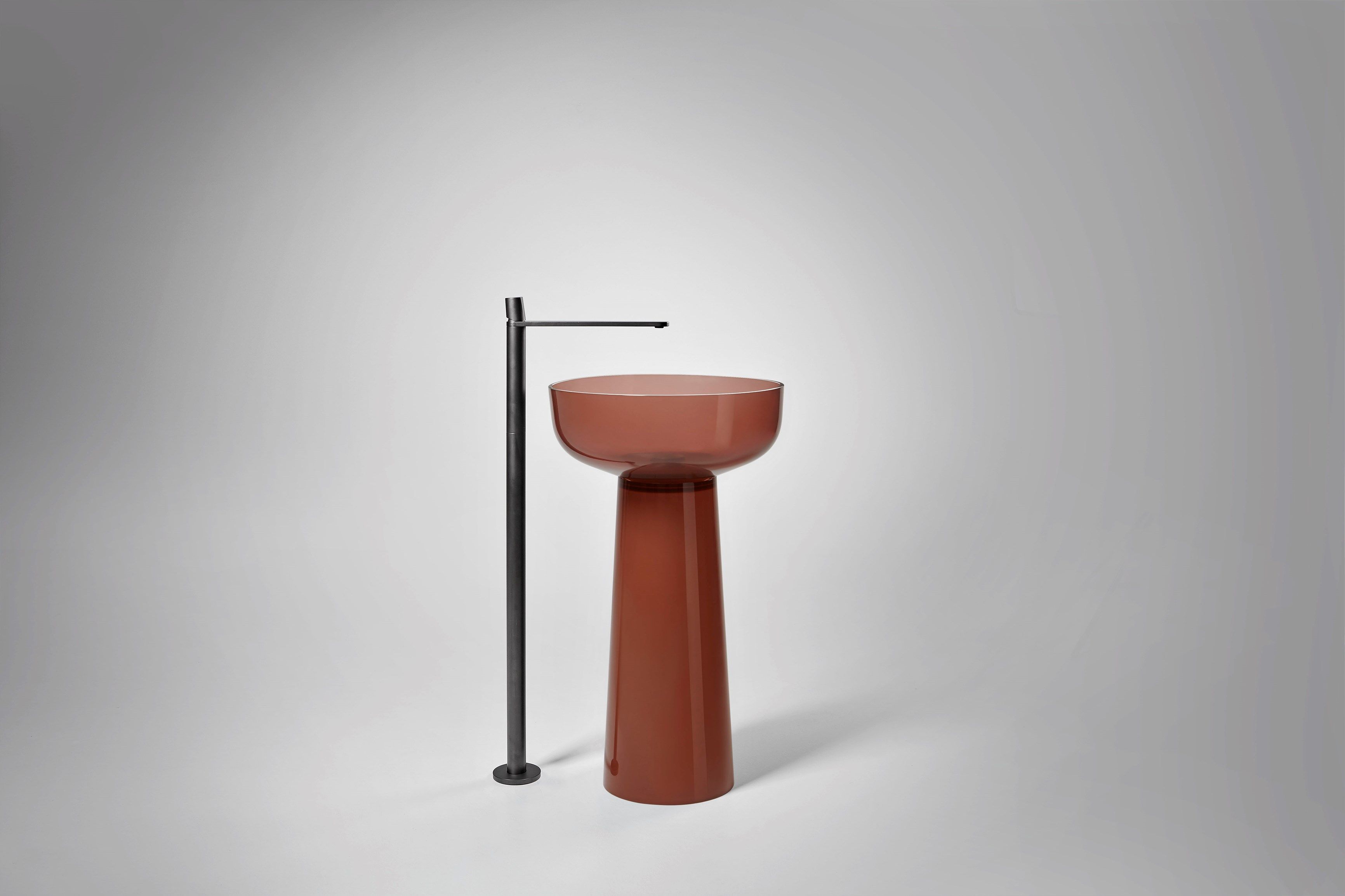 Круглая отдельно стоящая раковина из Cristalmood® Antoniolupi ALBUME10 + ALBUME20 ARCH-00067661 - Вид №13