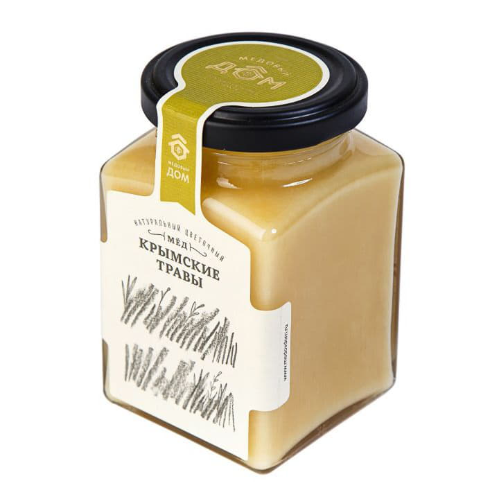 Мёд Крымские травы цветочный Медовый дом Santreyd 9386 - Вид №1
