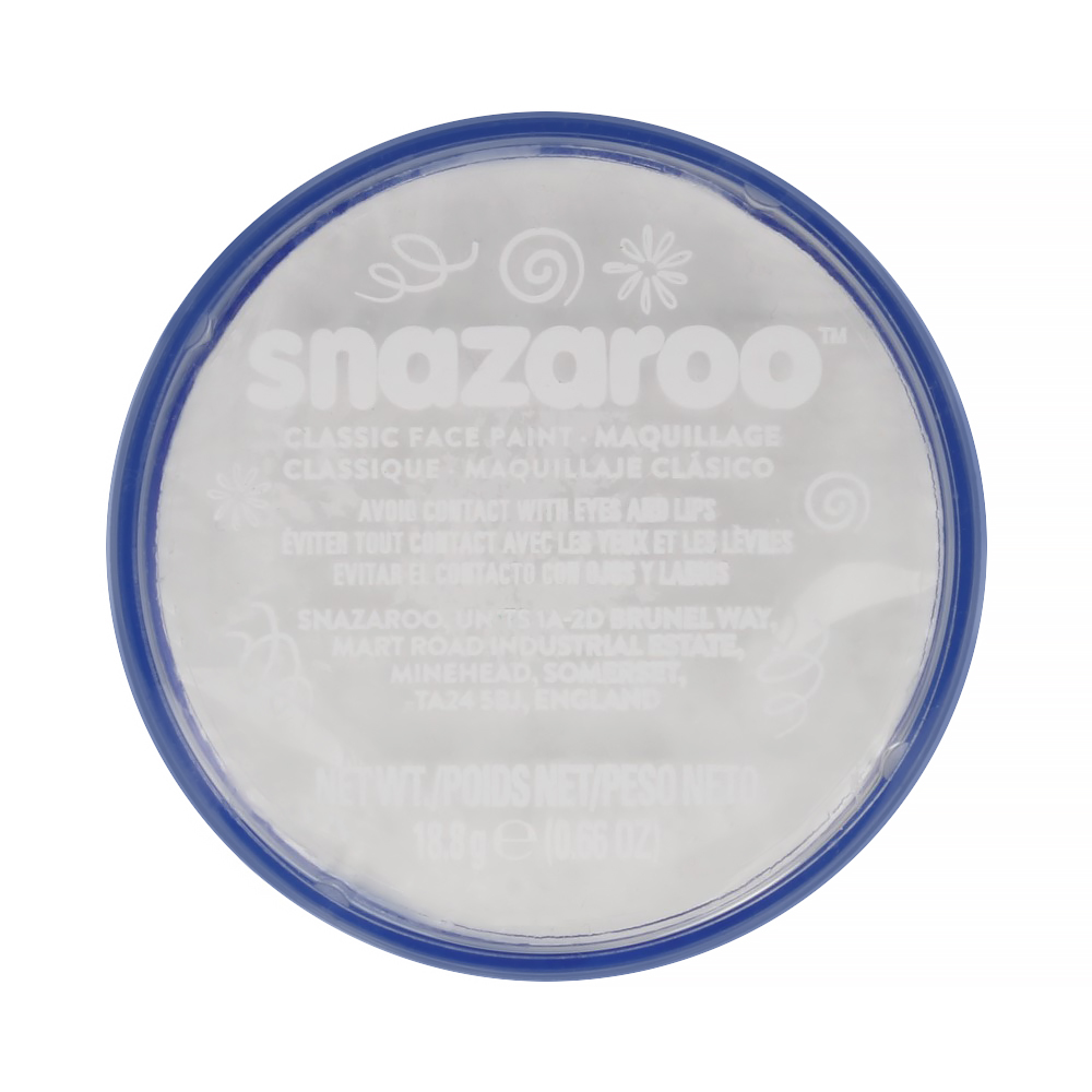 1118000 Краски для лица и тела 18 мл белый Snazaroo 