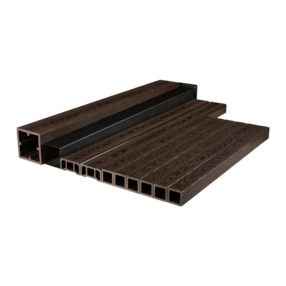 Комплект ограждений Groentec ДПК венге Santreyd STLM-2135356 - Вид №3