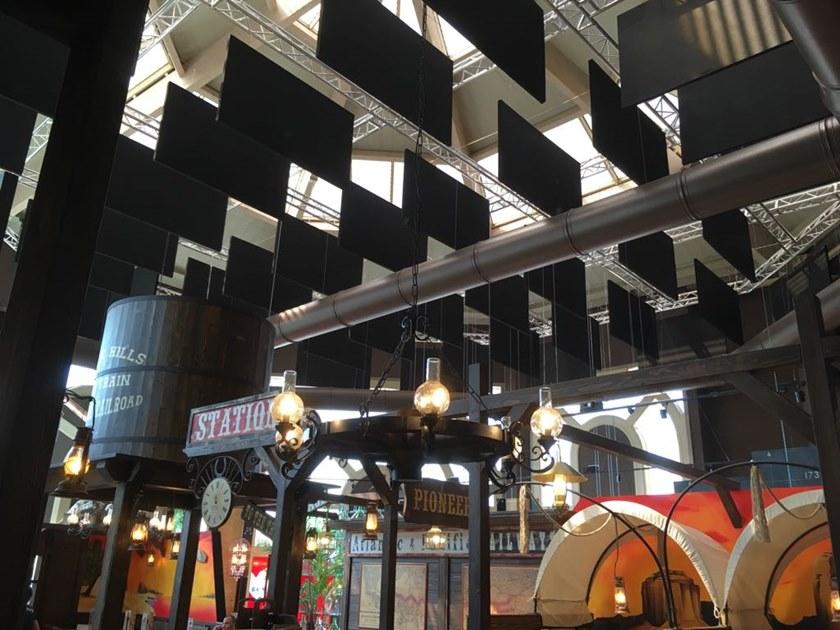 ArcoAcustica Подвесная акустическая панель из полиэфирного волокна sun-id-1513237 - Вид №1