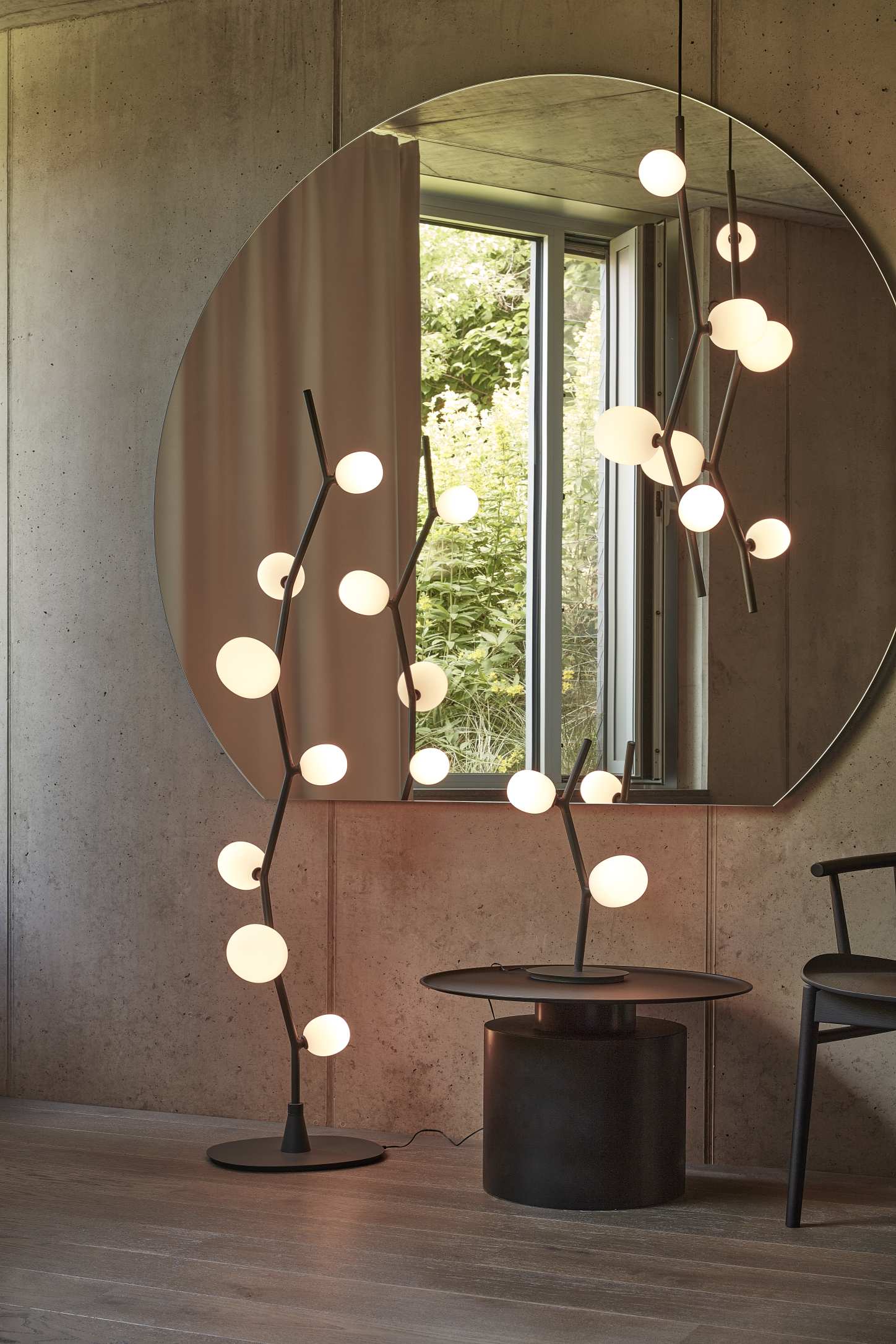 Напольная лампа из дутого стекла и металла BROKIS Ivy ARCH-00099533 - Вид №3