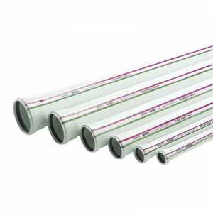 Труба канализационная PPR с раструбом REHAU d50/1500 мм