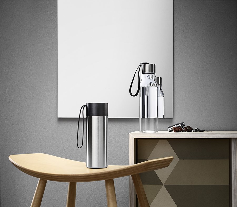 Термос 350 мл серый To Go EVA SOLO ДИЗАЙНЕРСКИЕ 00-3871769 Серый  - Вид №4