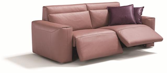 Egoitaliano Откидной кожаный диван с электроприводом sun-id-1492443 - Вид №1
