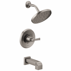 144742-SP Для ванны и душа Monitor® серии 14 Delta Faucet Emmett Матовый никель Spotshield