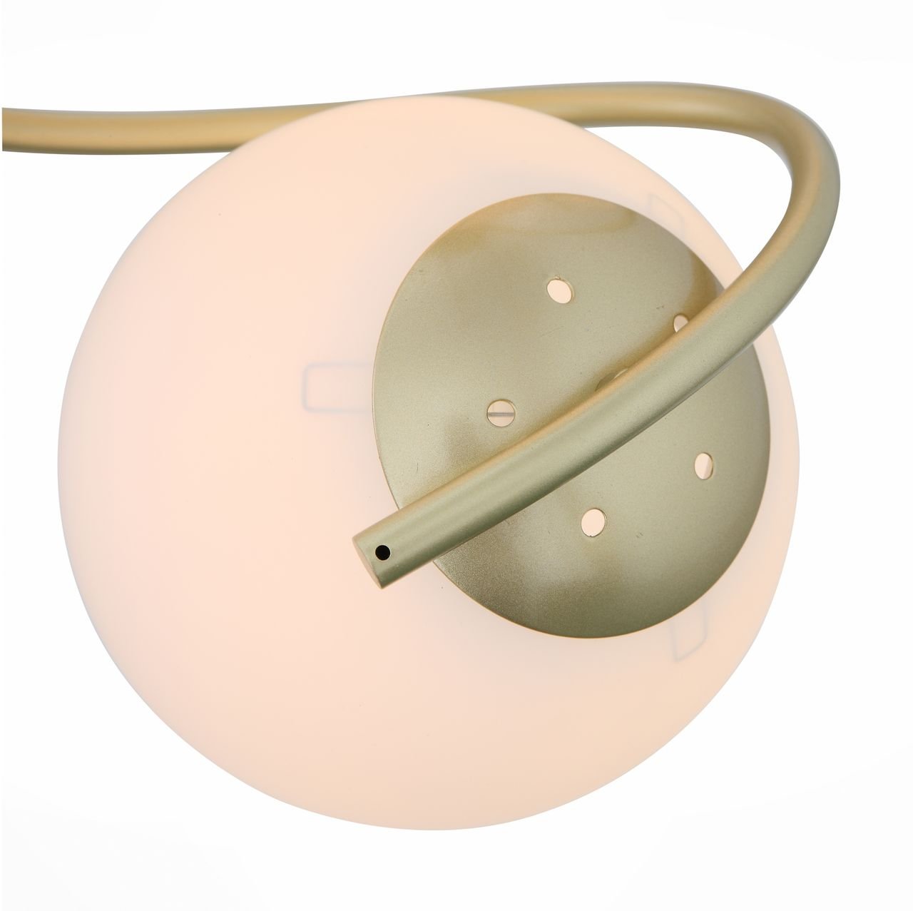 Потолочная люстра ST Luce Acini SL711.202.04 ST LUCE ACINI GOLD, ШАР 109067 Белый  - Вид №1