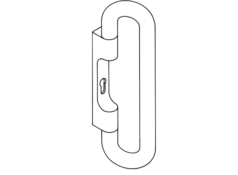 FSDG550.08D набор ручек HEWI Beschläge für Außentüren  - Вид №5