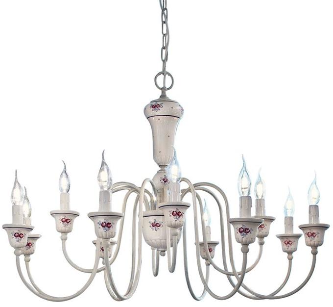 FERROLUCE Керамическая люстра Sanremo C270-12/3/5/8 - Вид №3