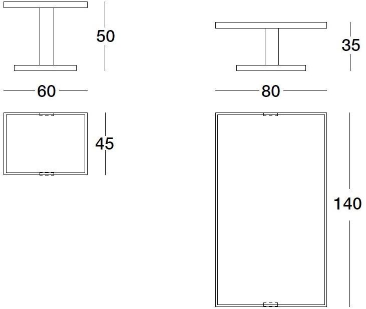 Longhi Прямоугольный мраморный журнальный столик Loveluxe Y 704 - Вид №9