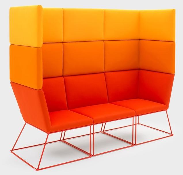 Viganò Модульный диван из ткани с высокой спинкой George sun-id-1430012 - Вид №1