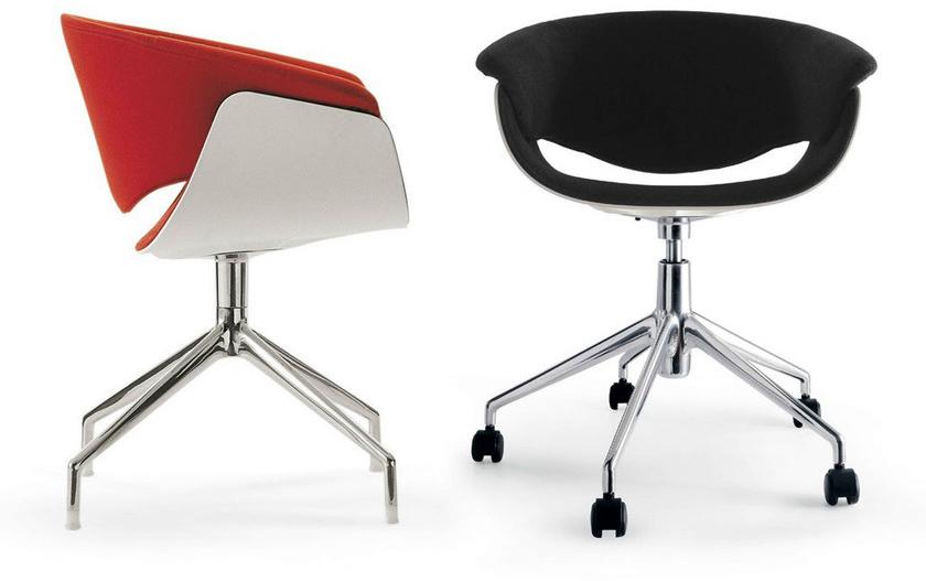 B&B Italia Project 5-спицевый тканевый стул на колесиках Sina sun-id-1363513 - Вид №1