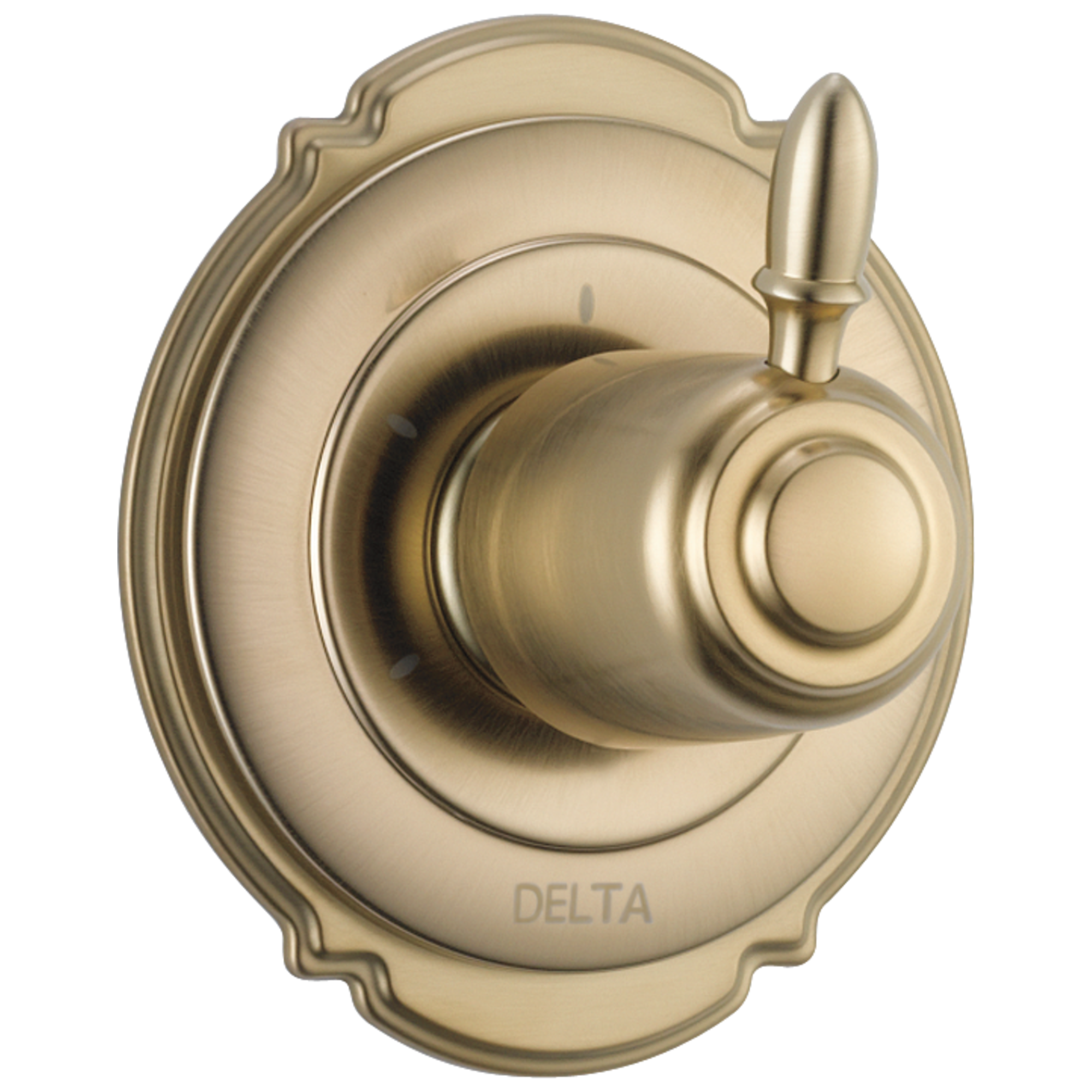 T11855-RB 3-позиционная регулировка 2-портового дивертора Delta Faucet Victorian Венецианская бронза