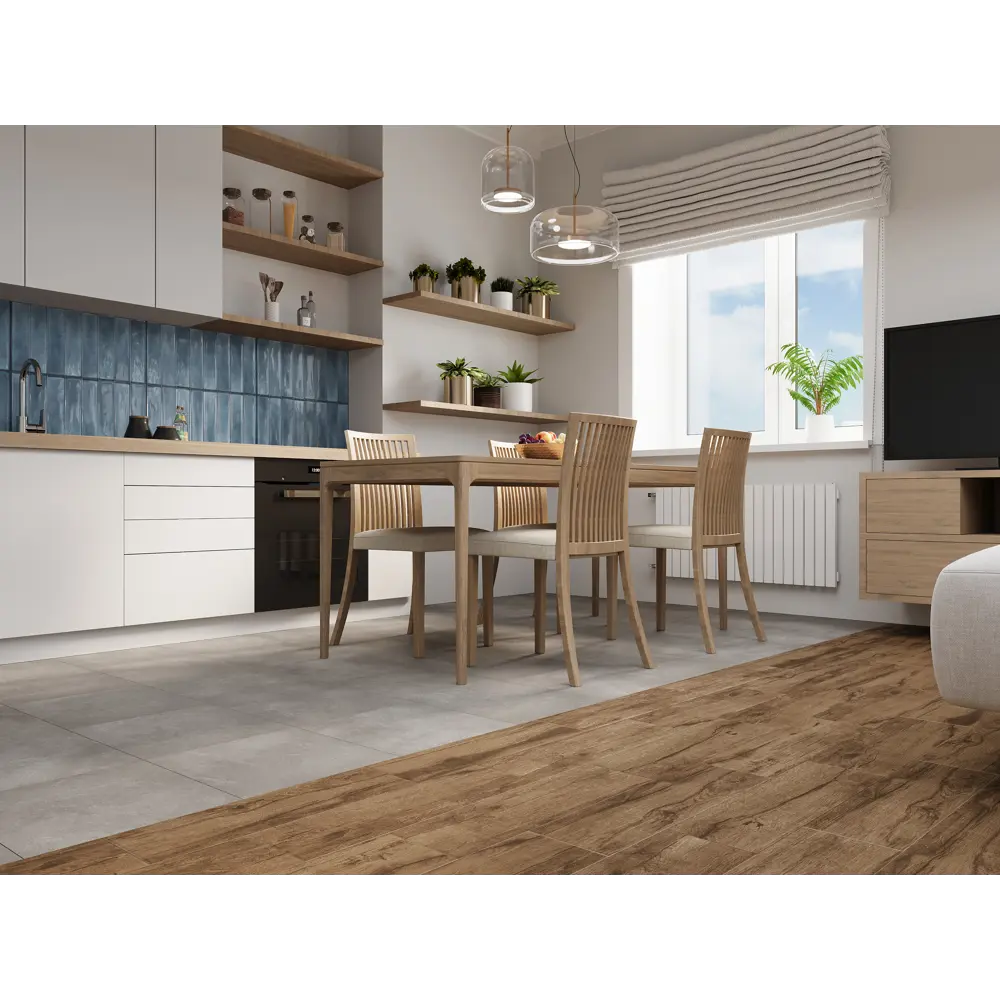 Настенная плитка KREAFORTA Cascada 29.8x59.8 1.425м цвет синий STLM-2059310 - Вид №12