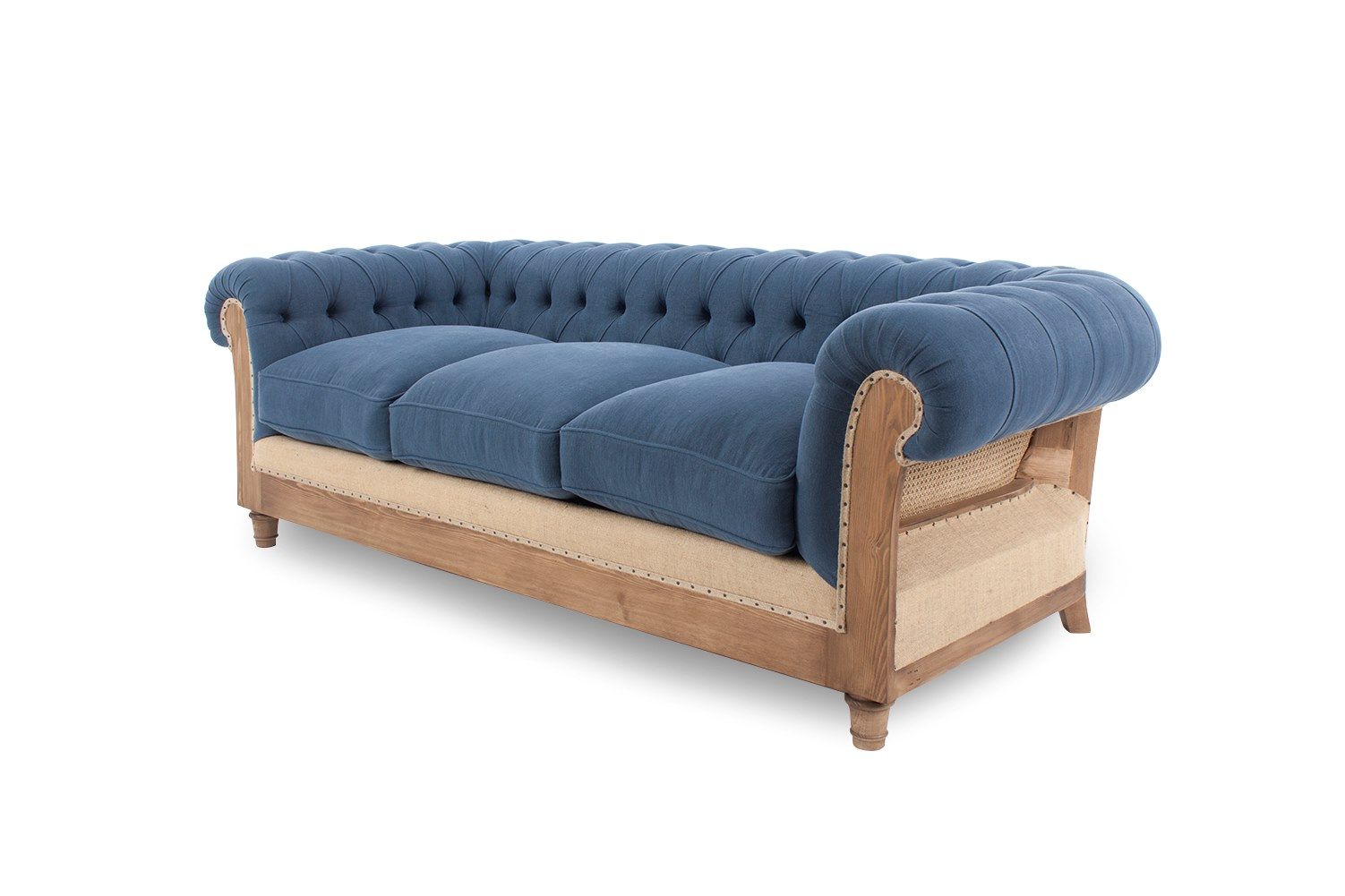 3-местный бархатный диван capitonné CREARTE COLLECTIONS Chesterfield Loor Essence ARCH-00095823 - Вид №11