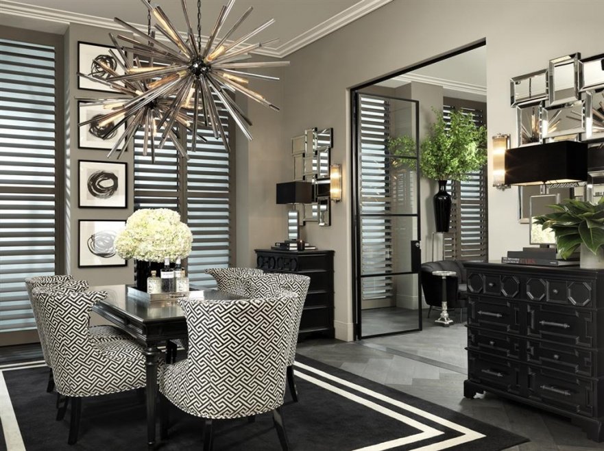 Настольная лампа Hyperion от Eichholtz бронза 109604 EICHHOLTZ ИНТЕРЬЕРНЫЕ 062163 Прозрачный;черный  - Вид №1