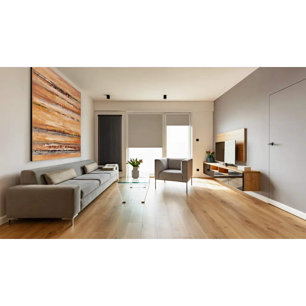 Штора рулонная блэкаут Эко 200x175 см бежевая Santreyd STLM-2093533 - Вид №5